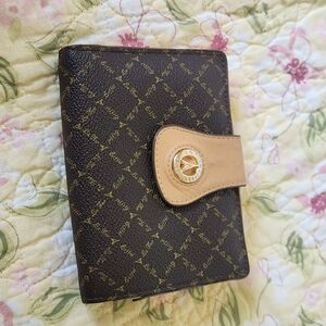 La Tour Eiffel Brown Patterned Wallet